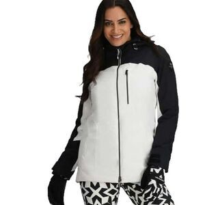 Obermeyer First Chair Insulated Ski Snowboard Women Winter Jacket Size 12 White